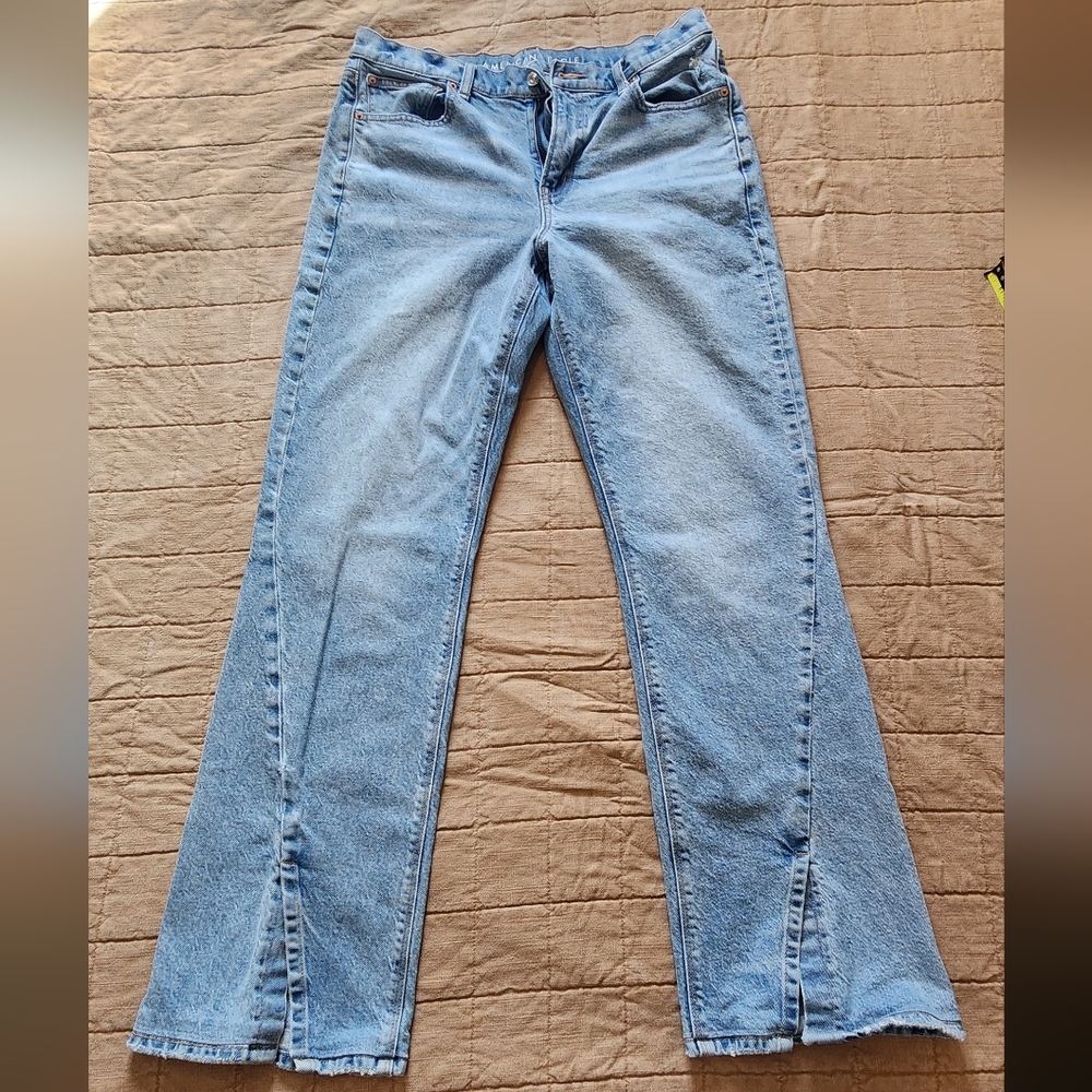 [SALE] Size 12 American Eagle Split Hem Bootcut Jeans